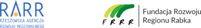 logotypy rarr i frrr jako partnerzy finansujący